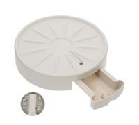 SUPVOX Portavaso con Ruote per Piante Vassoio Decorativo Rotondo con Raccoglitore d'Acqua Mobile per Vasi di Fiori Metodo di Drenaggio Efficiente per Piante da Interno