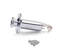 SUPVOX Presa Jack Uscita Per Chitarra e Basso Cilindro Stereo Mono Con Design Per Cintura Compatibile Con Strumenti Musicali Elettrici e Acustici Include Viti Di Montaggio