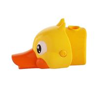 SUPVOX Prolunga Rubinetto Plastica Estensore per Lavabo Adatto Tutti Rubinetti Aiuto Lavaggio Mani per Ragazzo e Design e Divertente Papera Gialla