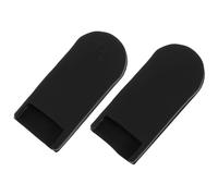 SUPVOX Proteggi Pollice per Sassofono Nero in Silicone Morbido 2 Pezzi Comfort e Supporto per Dita per Suonare e Praticare Sassofono