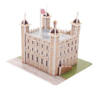 SUPVOX Puzzle Architettonico Di Famosi Edifici Puzzle Di Carta Della Torre Di Londra Divertente Per Ragazzo Ragazza Ragazza e Adulti Di Costruzione