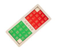 SUPVOX Puzzle Scorrevole Educativo Numerico per Gioco Didattico Interattivo per Sviluppo Intelligenza Strumento Apprendimento Matematica e Cognizione Numerica Gioco da Tavolo per