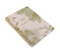 SUPVOX Quaderno Contabile per Piccole Imprese in Carta Resistente Registro Assegni Copertina Protettiva Planner Budget Personale per Monitoraggio Spese e Gestione Finanziaria