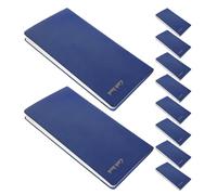 SUPVOX Quaderno di Bilancio Finanziario Portatile A6 Blu Set da 10 Pezzi Pianificatore di Budget Personale e Organizzatore Mensile per Monitoraggio Spese Quotidiano e Gestione Finanze