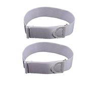 SUPVOX Reggimaniche Camicia Ferma Camicia Bracciali Antiscivolo Regolabili per Uomo e Donna 2 pezzi (bianca)