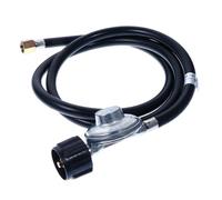 SUPVOX Regolatore Gas Bassa Pressione con Valvola e Flessibile in Ottone per Accessori Barbecue e Gpl