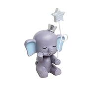 SUPVOX Resina Cake Topper Ornamento Elephant Moon Statue Ornaments Resin Artigianato Cake Dessert Decor