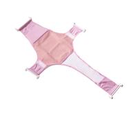 SUPVOX Rete da Bagno per Ragazzo Ragazza Rosa Supporto Incrociato per Vaschetta Facile da Installare e Pulire Sostegno Confortevole per Testa e Collo