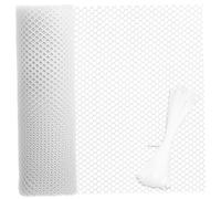 SUPVOX Rete di Balconi Maglia Fine Schermo di Sicurezza per Ringhiere da Balcone Protezione per Ragazzo Ragazza e Animali Domestici Rete di Plastica Resistente al Vento Facile