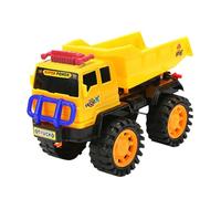 SUPVOX Ribaltabile Veicolo in Plastica per Ingegneria Educativo Medio Gioco Interattivo per Stimolare Immaginazione e Coordinazione Occhio-mano