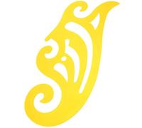 SUPVOX Righello da Taglio Multifunzionale Motivo a Curva Francese, Righello Curvo in Pp Leggero per Cucito e Patchwork, Strumento di Misura per Progettazione e Taglio Abbigliamento,