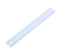 SUPVOX Righello Dritto in Lega di Alluminio 15 Cm, Righello Preciso con Scala Cm e Piedi, Strumento da Disegno Multiuso per Ufficio e Scuola, Colore Azzurro Chiaro, Resistente e