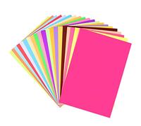 Supvox, Risma di carta con colori pastello, carta per stampante perfetta per la scuola e i progetti fai da te, formato A4, 100 fogli di colori assortiti