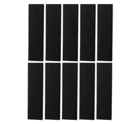 SUPVOX Scatola per Penne Vuota Nera Coperchio Ribaltabile Set da 10 Pezzi Organizer Portatile per Penne a Sfera e Stilografiche Custodia Elegante per Ufficio Scuola e Regali