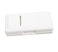 SUPVOX Scatola Porta Ance per Oboe Bianca, in Plastico, Portatile e Facile da Trasportare, 6 Scomparti, Design Semplice e Professionale per Musicisti