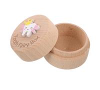 SUPVOX Scatolina Per Dentini Da Latte Ragazzo Ragazza Ragazza Contenitore Ricordo Denti Decidui Organizer Piccola Scatola Denti Porta Dentini Ragazzo Legno