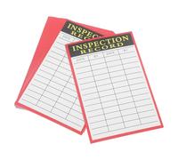 SUPVOX Schede di Identificazione Pallet e Etichette Ispezione 20 Fogli per Controllo Inventario e Movimentazione Attrezzature in Centri Logistici