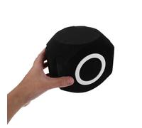 SUPVOX Schermo Isolante per Microfono Professionale Filtro Antirumore Nero Schiuma Fonoassorbente Riduce Efficacemente Rumore Ambientale per Home Studio e Registrazioni Vocali