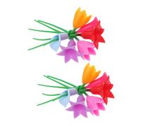 SUPVOX Segnabicchieri a Forma di Fiore in Silicone, 12 Pezzi