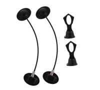 SUPVOX Serrature Di Sicurezza Per Finestre e Frigorifero Per Bambini, Blocchi Magnetici Con Chiave, Montaggio Rapido Per Armadi, Cassetti e Porte, Set Da 2 Pezzi Colore Nero Per Tutela Domestica