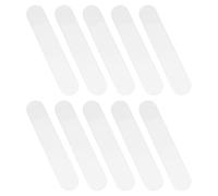 SUPVOX Set 10 Astucci Trasparenti per Penne Smerigliati Gancio, Borsa Portapenne Resistente per Cancelleria, Adatti per Studenti e Uso Professionale