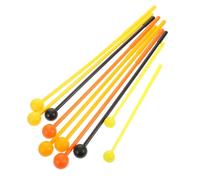SUPVOX Set 10 Bacchette per Xilofono e Percussioni in Plastica, Mazzuoli Colorati Grandi, Medi e Piccoli, Accessori per Strumenti Musicali, per Ragazzo Ragazza e Musicisti in Viaggio