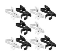 SUPVOX Set 10 Clip per Microfono Lavalier Supporti Clip per Microfono da Bavero Leggere e Resistenti per Registrazione Streaming e Discorsi Pubblici