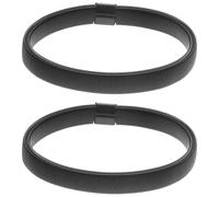 SUPVOX Set 2 Pezzi Reggimaniche in Metallo Elastico per Uomo Bracciali Polsini Antiscivolo per Camicia Durevoli e Comodi per Uso Lavorativo e Quotidiano