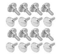 SUPVOX Set 20 Pezzi Viti Piedino Premistoffa a Testa Zigrinata per Macchine da Cucire Industriali Accessori di Fissaggio per Orli e Bordi Compatibili Modelli Standard per Uso Domestico