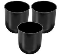 SUPVOX Set 3 Pezzi Porta Scopino per Wc in Plastica, Tazza per Spazzola per Wc Inodore e Facile da Pulire, Portaspazzola per Bagno Domestico Resistente e Pratico