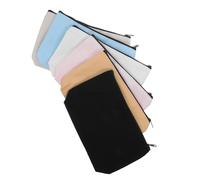 SUPVOX Set 6 Astucci in Tela con Cerniera, Organizer per Cosmetici e Astuccio Piccolo Fai da Te, Pochette da Viaggio Multiuso per Trucco, Cancelleria e Accessori, Borsa da Toeletta Donna