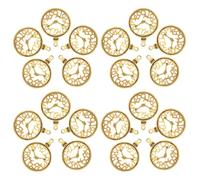 SUPVOX Set 60 Pezzi Ciondoli Fai da Te in Lega Color Oro Antico, Ciondoli Decorativi per Collane, Bracciali e Portachiavi, Forniture per Gioielli Artigianali e Decorazioni Creative