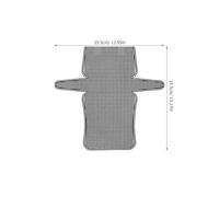 SUPVOX Set 7 Fogli Rete di Plastica Flessibile 35X33 CM Tela a Griglia per Ricamo e Patchwork Base Leggera per Borse Fai da Te per Lavori Artigianali e Organizzatori Casa