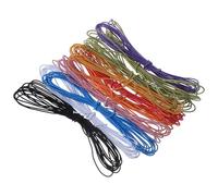 SUPVOX Set da 10 Fasce Elastiche Colorate per Quaderni e Album Accessori Avvolgenti per Riviste e Scrapbooking Elastici Pratici per Ufficio e Viaggi Colore Casuale Colore Casuale