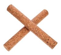 SUPVOX Set da 2 Tappi in Sughero per Bottiglie di Vino e Vetro, Tappo Ermetico Design Conico, per Conservazione e Decorazione Fai da Te, Sigilla Sapore e Freschezza di Bevande Aperte