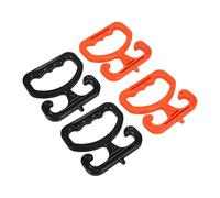 SUPVOX Set da 4 Manici per Borse Spesa Riutilizzabili in Plastica Leggera, Supporto Versatile per Trasporto Sacchetti, per Supermercato e Traslochi, Dimensioni 12x11,5 Cm