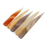 SUPVOX Set da 5 Lucidatori per Gioielli in Agata Naturale, Strumenti di Brunitura e Levigatura per Anelli e Argento, Accessori Artigianali per Manutenzione e Finitura a Specchio