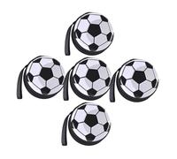 SUPVOX Set di 5 Borse in da Calcio Mini Borse da Calcio Borsa Compatta per Soldi Giochi Sportivi E Feste