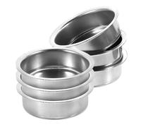 SUPVOX Set di 6 pezzi in acciaio inossidabile per bruciatore a bastone, piatto di ricambio senza fori, 50 x 40 x 17 mm, supporto per incensore arabo, decorazione Zen per yoga e interni