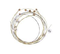 SUPVOX Set di 7 Corde per Arpa e Lira in Acciaio Color Oro Suono Sostenuto e Qualità Eccellente, Accessori per Appassionati e Principianti Dell'arpa