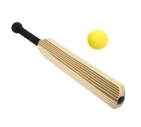 SUPVOX Set di Cricket in Eva per Bambini Mazze e Palline, Gioco Sportivo da Spiaggia per Gioco Genitore-Figlio Lo Sviluppo di Coordinazione e Forma Fisica