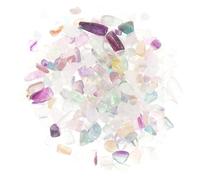 SUPVOX Set di Pietre di Cristallo Decorative per Acquari e Vasi, Ghiaia Naturale Colorata da 200g, Ornamenti in Pietra per Paesaggi Acquatici e Composizioni Floreali