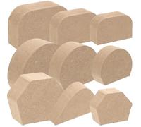 SUPVOX Set Stampi per Maniglia Fai da Te in PVC Resistente, 9 Forme per Manici Piccoli di Tazze in Ceramica, Utensili per Creazioni Artigianali e Forniture per Ceramica, per Appassionati