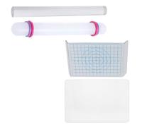 SUPVOX Set Strumenti per Argilla Acrilica 4 Pezzi Pannello Supporto a U e Bastoncini Solidi, Attrezzi Manuali Fai da Te per Modellazione e Scultura, Adatti per attività Artistiche