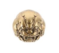 SUPVOX Sfera Di Baoding in Ottone Con Zodiaco: Sfere Di Massaggio in Metallo Per Esercizi Manuali in Stile Cinese, Strumento Portatile Per La Terapia Manuale Per Anziani, Decorazione