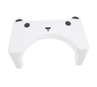 SUPVOX Sgabello Per Wc Ispessito Poggiapiedi Per Sgabello Per Wc Rialzato Texture Antiscivolo e Piedini Antiscivolo Angoli Arrotondati u Pieghevole e Staccabile Adatto Per Ragazzo e Anzia