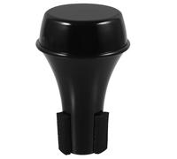 SUPVOX Silenziatore per Tromba in Plastica Leggero Effetto Muto, Accessorio per Strumenti a Fiato Nero per Esercitazioni e Performance