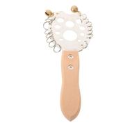 SUPVOX Sonaglio Africano per Djembe con Anelli in Metallo, Risonatore per Tamburo Djembe di Tutte le Dimensioni, Accessorio per Percussioni Professionale Leggero e Resistente,