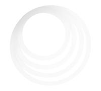 SUPVOX Sordine per Batteria 4 Pezzi in Film Poliacido Riduzione del Volume e Facile Utilizzo, Accessori per Tamburi per Praticare Kit di Batteria