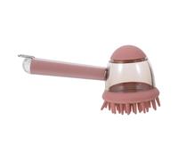SUPVOX Spazzola da Bagno per Cani Massaggiante in Silicone con Dispenser per Shampoo e Saponi per Toelettatura e Pulizia Profonda